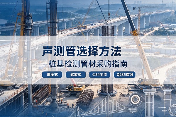毕节声测管选型标准