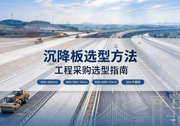 毕节沉降板选择方法